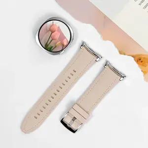 엔터콘 갤럭시워치 8 클래식 가죽 실리콘 하이브리드 스트랩