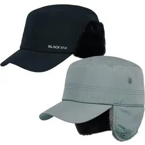 [블랙야크](광주신세계)24년 겨울신상 남성/여성 공용모자 일체형 귀다리 FUR공군모 2BYHTF4913