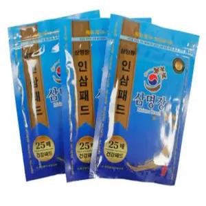 [삼명장] 신경통 근육통증 완화 한약농축액 인삼파스 패드 (25매 × 2세트)