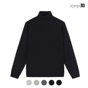 [탑텐] 남성 소프트 터치 루즈핏 터틀넥 스웨터MSC4EU1901