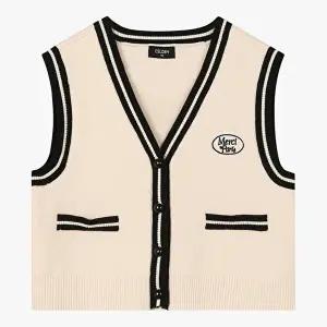 [셀러허브 1][셀덴] 배색오픈형조끼_EDVK24104_2종 택 1