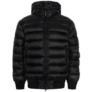 씨피컴퍼니 25FW 블랙 DD 쉘 후드 덕 다운 자켓 19CMOW002A 110416A 999