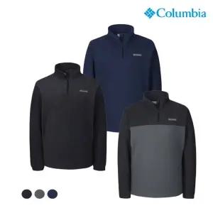 [컬럼비아](의정부점) 남성 스틴스 마운틴 풀오버 하프집업 플리스 티셔츠 C64 EE1528