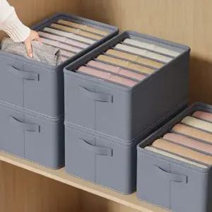 칸칸이 다용도 옷 바지 양말 옷장수납함 서랍칸막이 칸칸이옷정리함 서럽장칸막이 양말서럽장
