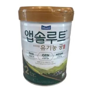 앱솔루트 유기농 궁 2단계 800g 1개