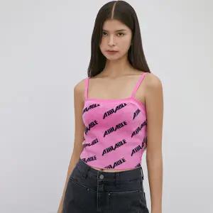 [롯데백화점]에고이스트 레터링 자카드 슬림 니트 뷔스티에 EQ4KV960