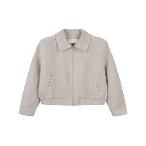 [폴햄] 여성 스웨이드 블루종 자켓 PHF1JJ2030