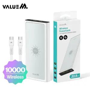 밸류엠 고속 무선충전 PD 22.5W 보조배터리 10000mAh