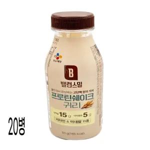 밸런스밀 프로틴쉐이크 귀리, 50g, 20개