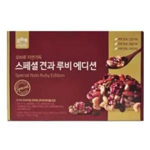 오하루 자연가득 스페셜 견과 루비에디션 25개입 2박스