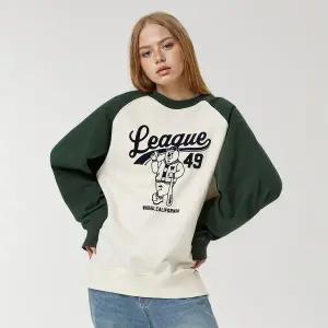 [후아유](신세계 사우스시티)Steve Raglan Sweatshirt WHMWF4931U