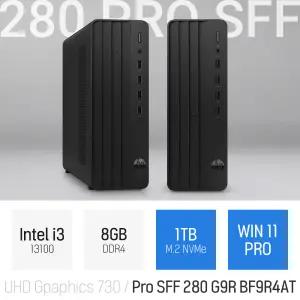 ⓒ HP Pro SFF 280 G9R BF9R4AT i3-13100 8GB 1TB WIN11 / 사무용 인강용 가성비 슬림 데스크탑