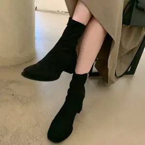 [미아마스빈]오브리드 스웨이드 힐부츠