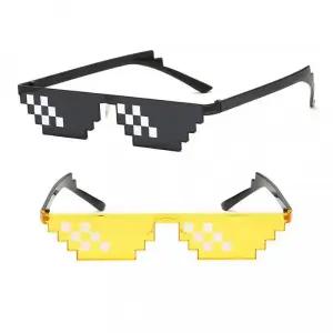 패션 인싸 픽셀 모자이크 선글라스 안경