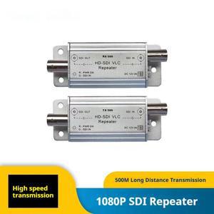 HD SDI 신호 증폭기 리피터 500m 광섬유 확장기(송신기 및 수신기 포함)