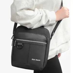 캐주얼 크로스백 남녀공용 가방 생활방수 전면포켓 옆으로매는가방 직장인크로스백 남자미니백