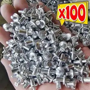 리벳못 리베트 10010x 해머 드 리벳 타악기 알루미늄 네일 헤드 피어싱 노크 소형 태핑 나사