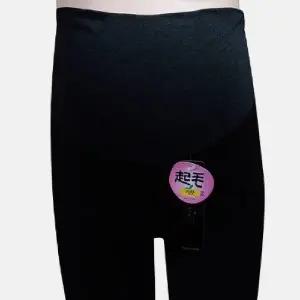 겨울 여성 임부복 하이웨스트 레깅스 편안한 복대 팬츠 (WFJVWX4)