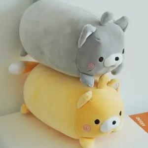 변신 고양이 목베개 목쿠션 인형 2color 기내용 여행용 캐릭터 사무실 목배게