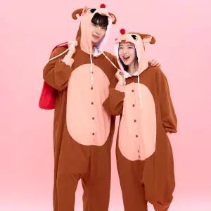 루돌프 잠옷 긴팔 코스튬 반티세트 파자마파티 반티 체육대회