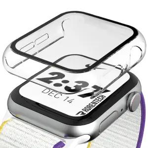 애플워치 11/10세대 케이스 하이브리드 풀커버 액정보호 강화유리 46mm