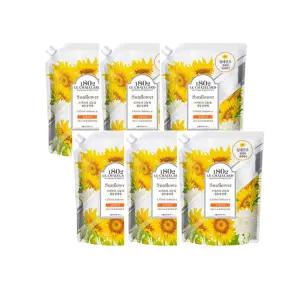 르샤트라 실내건조 유연제 선플라워 1.6L 리필 6개입