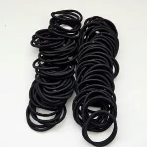 고탄력 굵은 머리끈 무매듭 머리끈 5mm