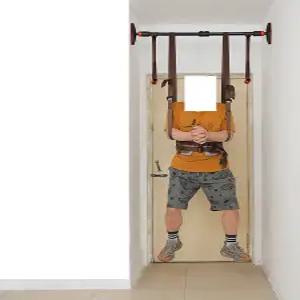 허리견인기 요추 척추 디스크 재활 스트레칭 벨트 견인기 + 하프팩쿠션 + 싱글타이벨트