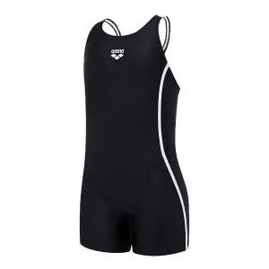[아레나] 여아동 수영복 아레나라인2 3부 반신 레이서백 A5FG1GL07 BLK