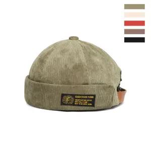 코듀로이 남성 여성 남녀공용 와치캡 비니 패션모자