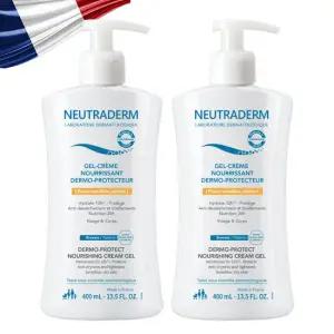 [1 +1] 뉴트라덤 너리싱 더모 프로텍트 젤크림 400ml 2개 (사용기한 26년 6월)