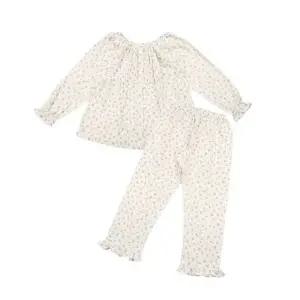 [갤러리아] 비비안 이중거즈 꽃프린트 간절기 긴팔잠옷 WP6056/SORA