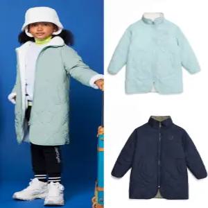 [블랙야크키즈][모다인천]  아동용 양면롱플리스패딩퀼팅 BK더블리버시블플