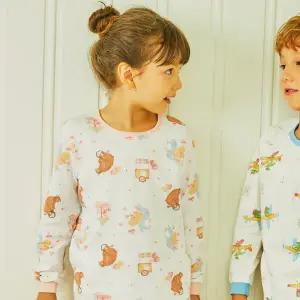 [롯데백화점]오가닉맘 원더스여아긴소아동내의- MIZP9K04