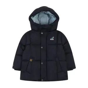 [캉골키즈](대구신세계)후드 포인트 푸퍼 숏 다운점퍼 RD 0107 네이비 (ARDCDJ01070NV)