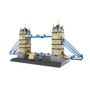[젠토이] 월드 랜드마크 - 타워브릿지 런던 / 호환 가능 블럭 세계 건축물