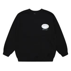 [보리보리/소이]여아 기모 쁘띠 캣 전사 맨투맨 티셔츠 21W1457_BK