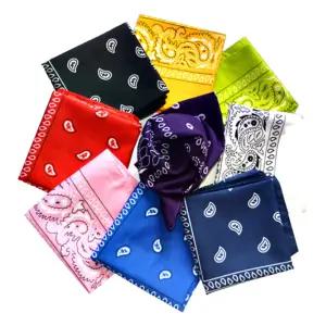 남녀공용 손수건 55X55cm 멀티스카프 헤어밴드 목수건 등산 러닝용