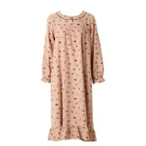 [갤러리아] [여]부드러운 터치감의 포근한 면 기모 고양이나염 원피스 (VGN4552)