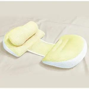 임산부 바디필로우 메쉬 쿠션 베개 임신 축하 선물