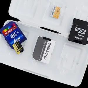 SD 카드 보관함/케이스/파우치/하드/외장/HDD/디스크/정리함/SSD/수납/메모리/프라스틱/마이크로/휴대용