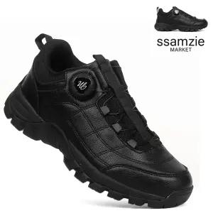 쌈지 남성 보아다이얼 워킹화 남자 트레킹화 블랙 캐주얼 운동화 편한 논슬립 아웃도어 신발