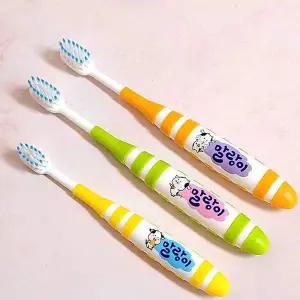 6세이상 어린이 치솔 부드러운 칫솔 6개