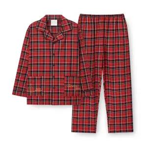 [오르시떼](타임스퀘어점패션관)남성 G042 하트워밍 긴소매 파자마 세트