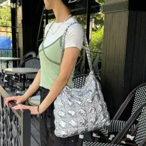 브랜드백 나일론 여성 스트링 숄더백 미니파우치포함