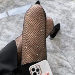 망사 큐빅 스타킹