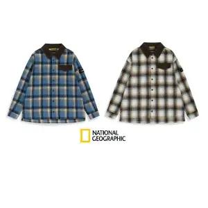 [내셔널지오그래픽키즈]K254USH010 체크 셔츠 키즈 겨울셔츠_s