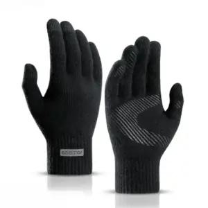 방한 겨울 남자 장갑 스마트폰 터치 기모 미끄럼 방지 니트 털 바이트 아웃도어 자전거 남성 성인