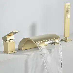 욕조 폭포 수전 세트 고급 자쿠지 리조트 인테리어