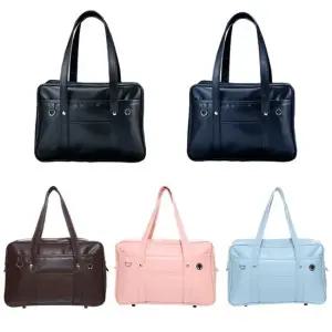 TC 교복몰 캐주얼 사각 가죽 숄더백 옛날교복 가방 5컬러 옛날교복가방 레트로가방